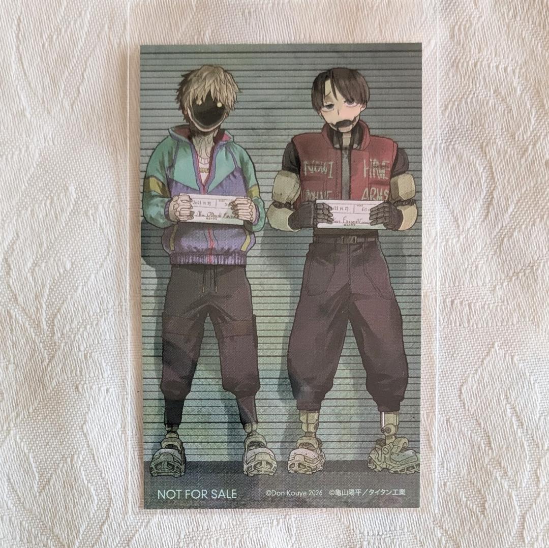 ミルキーサブウェイ1 特典 カート&マックス アクスタ 缶バッジ カード シール