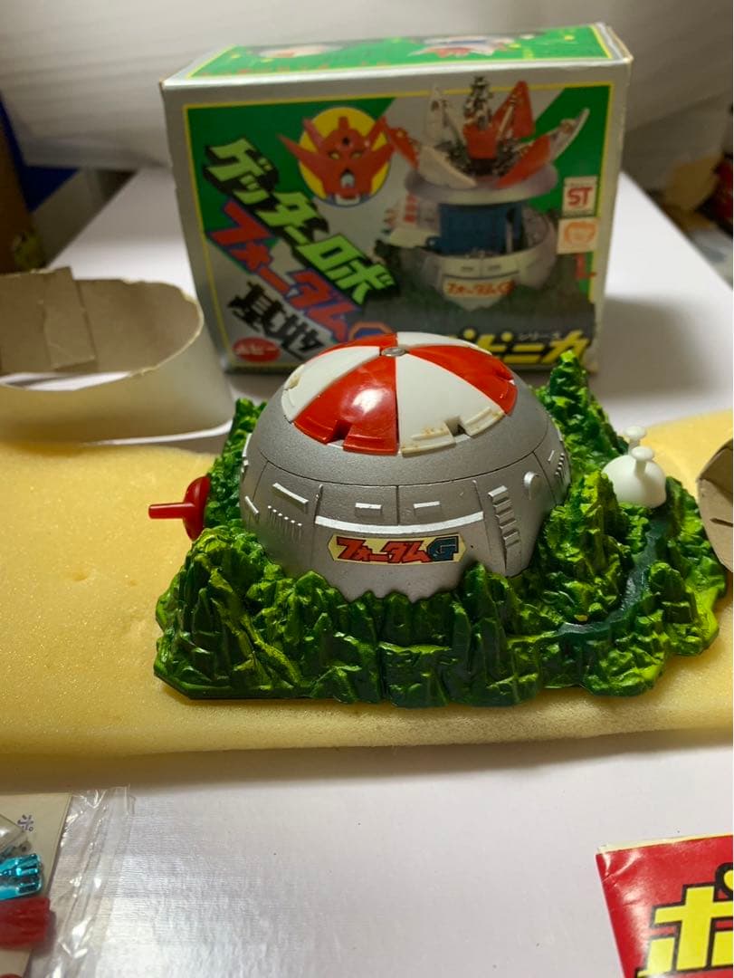 ⚠️デッドストック　ゲッターロボ　フォーダムG基地　ポピニカ　当時物　超合金