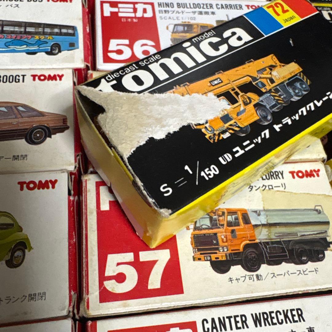 トミカ日本製箱ありまとめ売り16台＋空箱5台