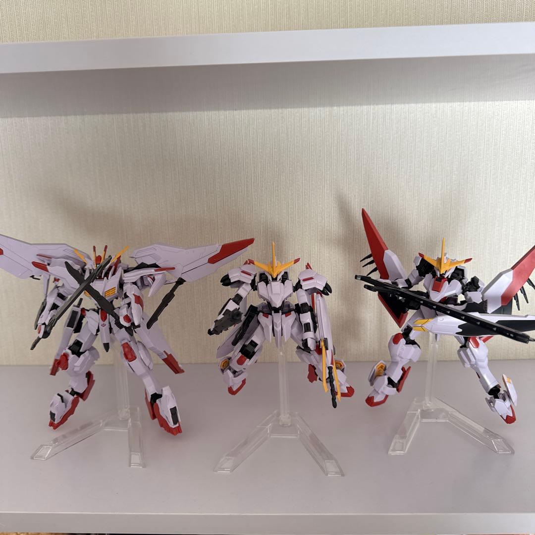 【組立済】HG 鉄血のオルフェンズシリーズ 11体セット まとめ売り