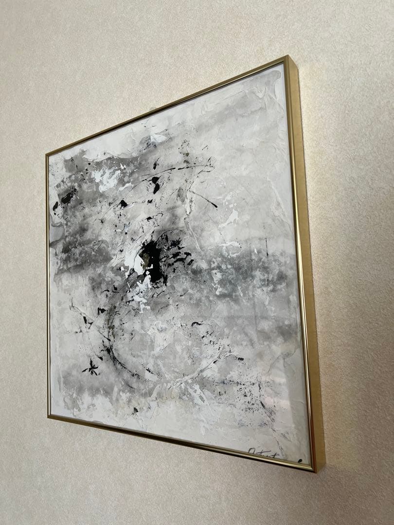 原画/額装済み/和風/禅/絵画/アート/抽象画/ニュアンス/モダン/ホテル/内装