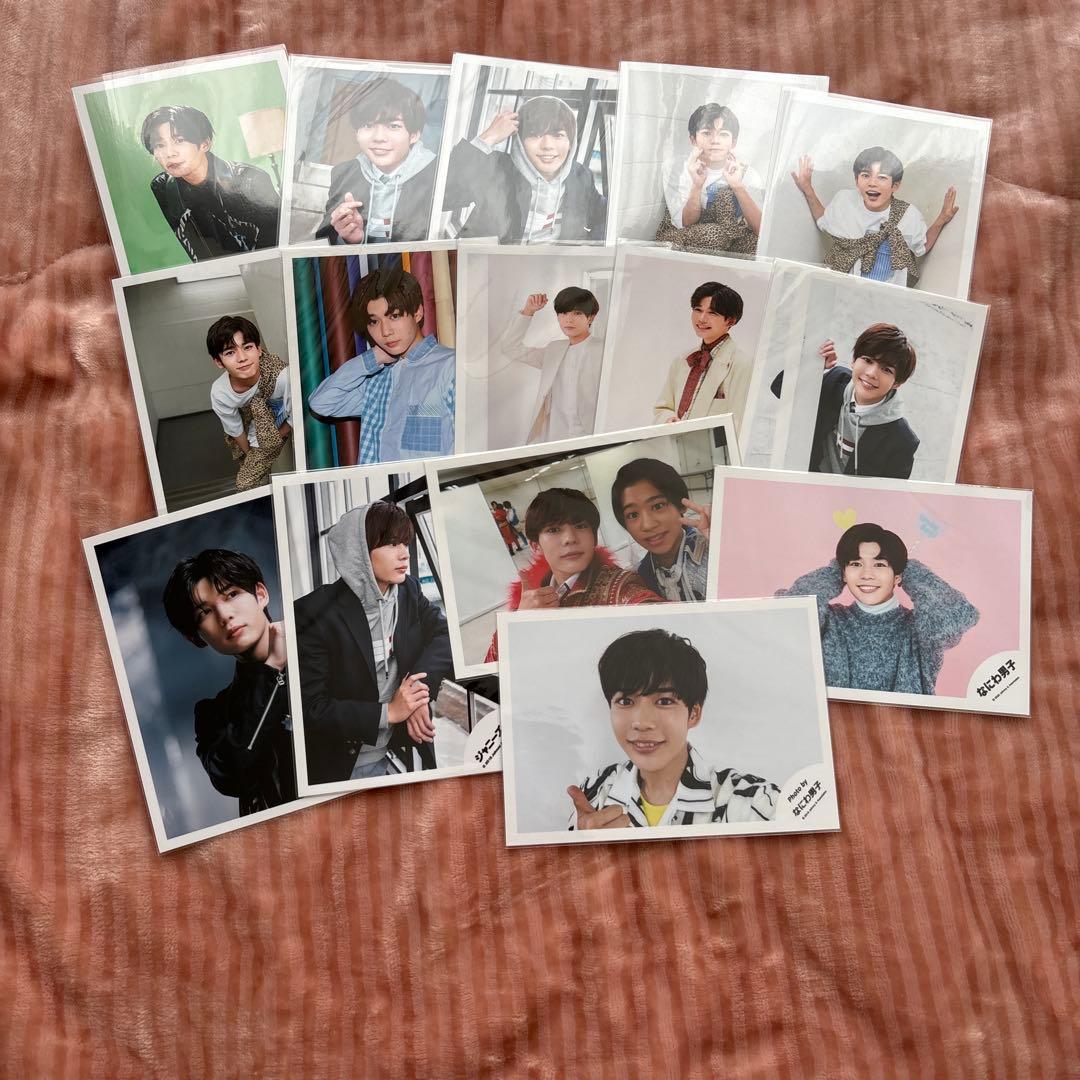 なにわ男子　長尾謙杜　公式写真　ジャニショ　ファミクラ　262枚セット