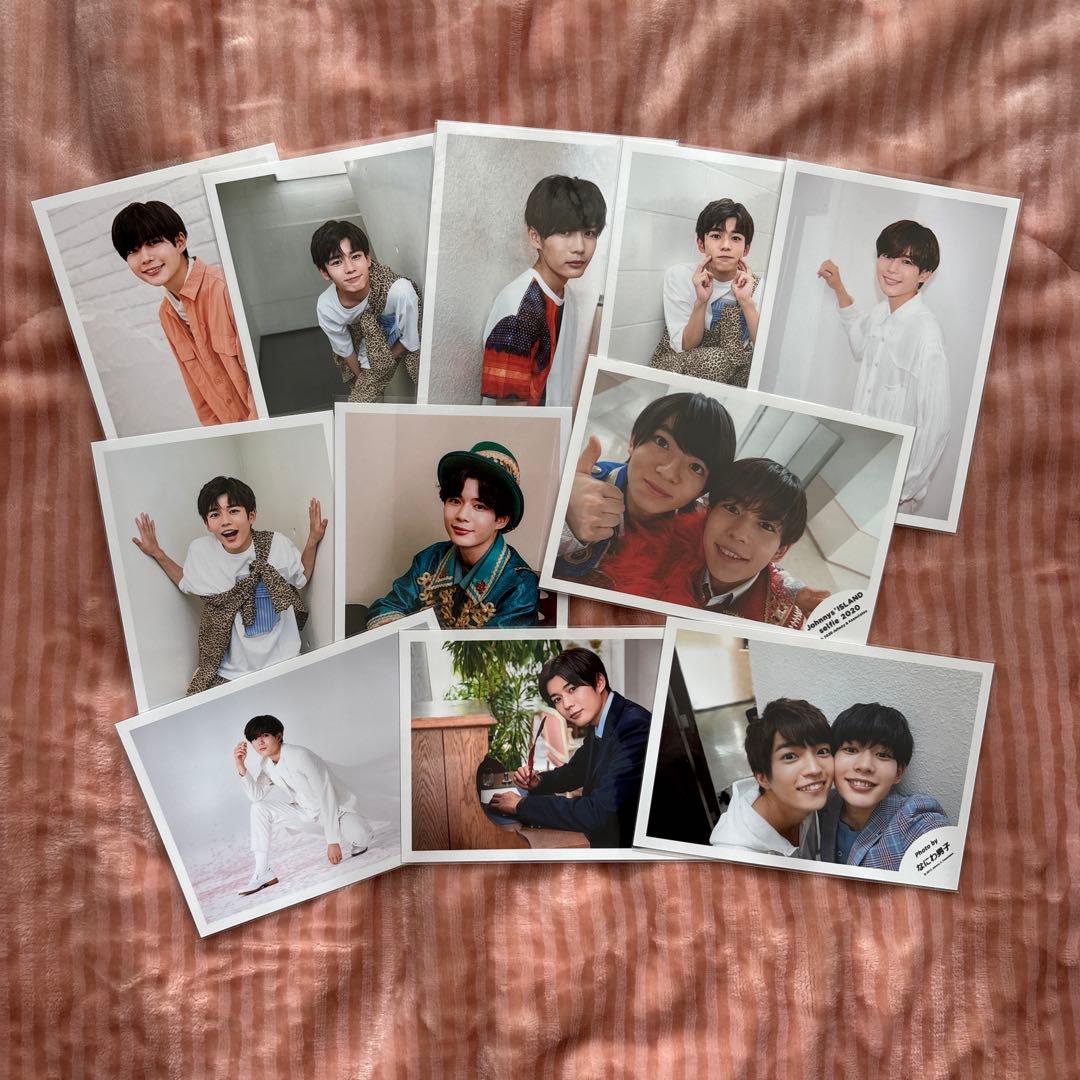 なにわ男子　長尾謙杜　公式写真　ジャニショ　ファミクラ　262枚セット