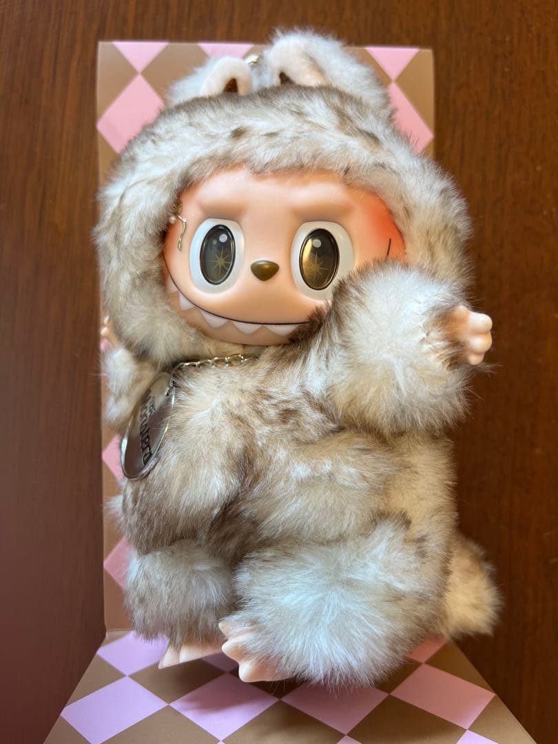 【海外限定】ZIMOMO LABUBU ラブブ ケーキ ブラウン