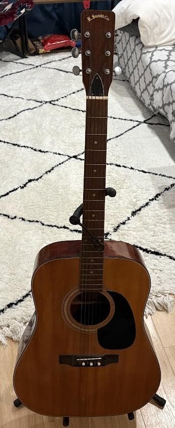 木曽鈴木 K. Suzuki FR-120 アコースティックギター ビンテージ