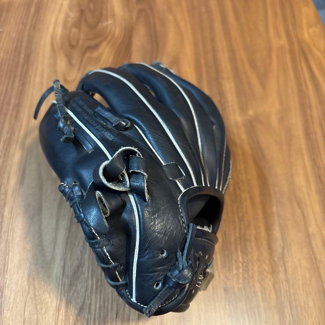 Mizuno Global Elite 軟式グローブ 黒