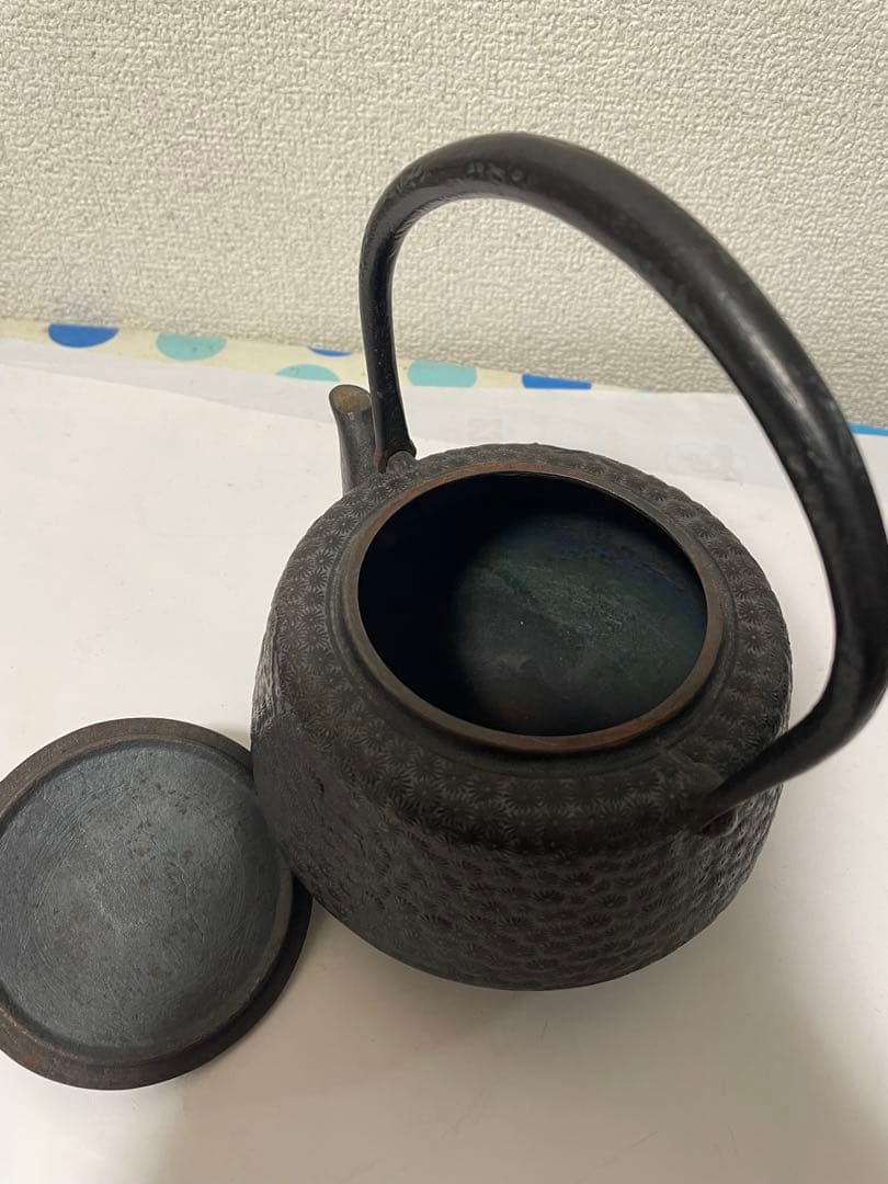 南部鉄瓶　秀岳造