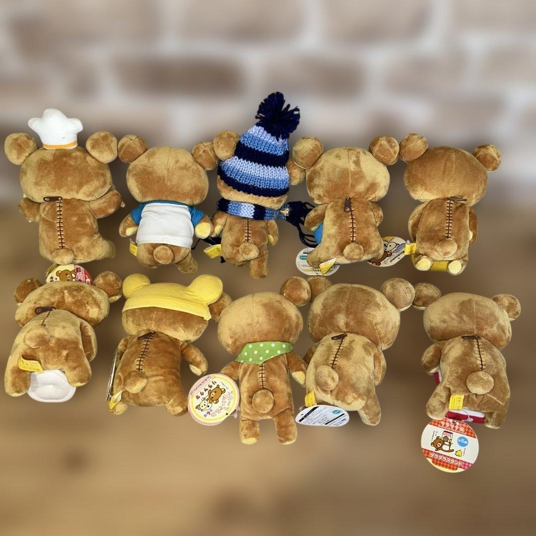 【希少】リラックマぬいぐるみ　大量まとめ売り　 タグ付多数！！　③