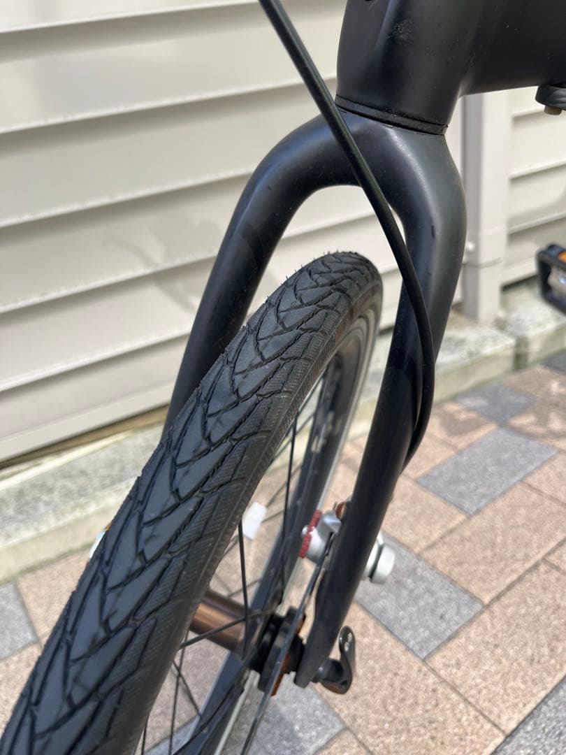 メルセデス・ベンツ ブラック 20型20段変速付き折りたたみ自転車