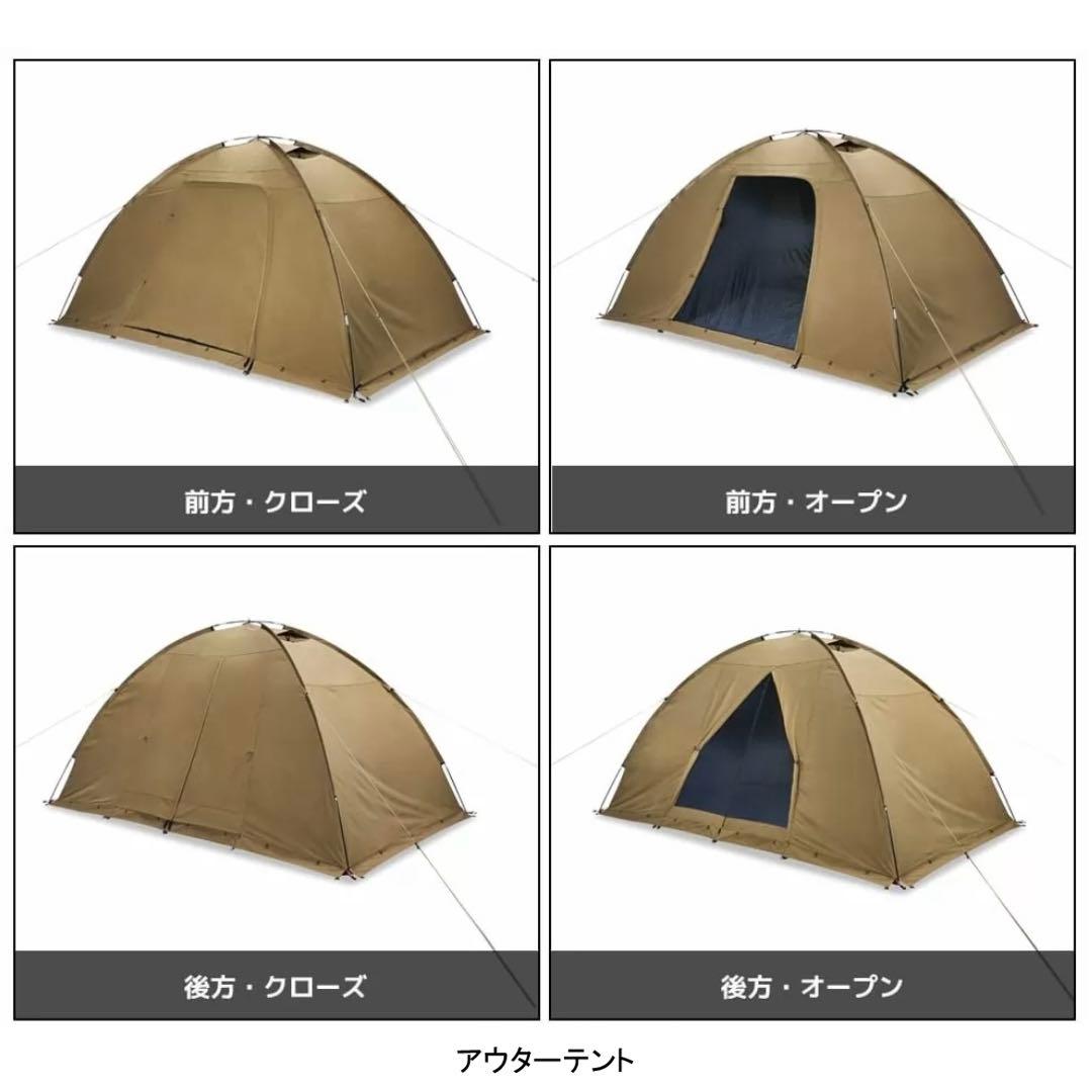 【新品、未使用】ワークマン　サークルドームテンプ5人用