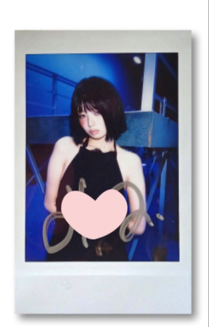 【当選者限定】IVE レイ 直筆サイン入り　ポラロイド AppleMusic