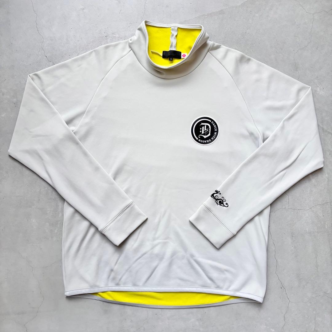 DANCE WITH DRAGON 裏フリース ハイネック 長袖カットソー 4