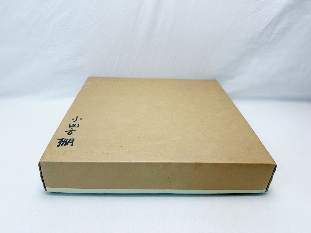 未使用 茶道具 即中斎好 溜塗爪紅 小四方棚 組み立式 紙箱