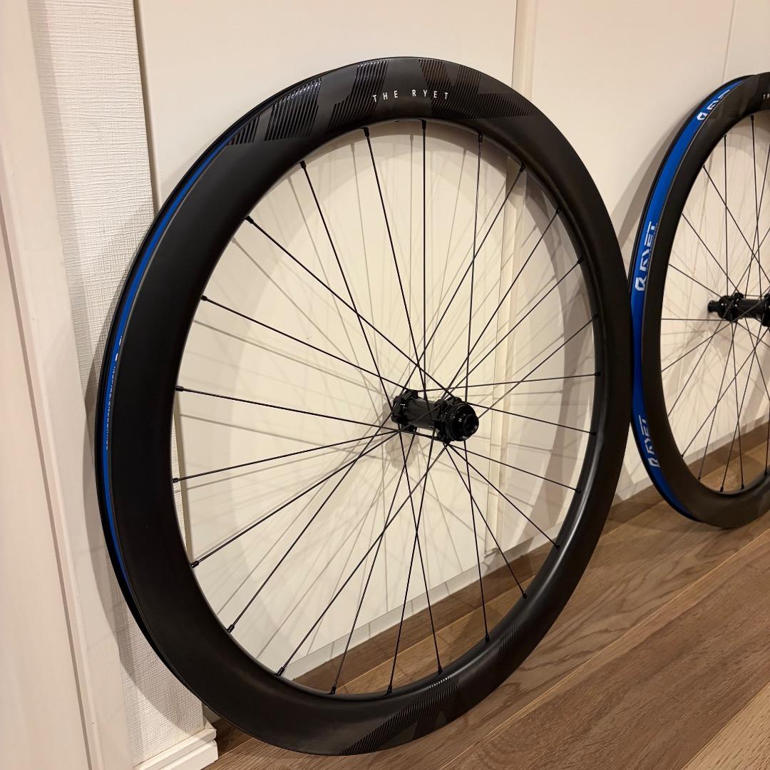 RYET ディスクブレーキ用 700C カーボンホイール　50mmハイト
