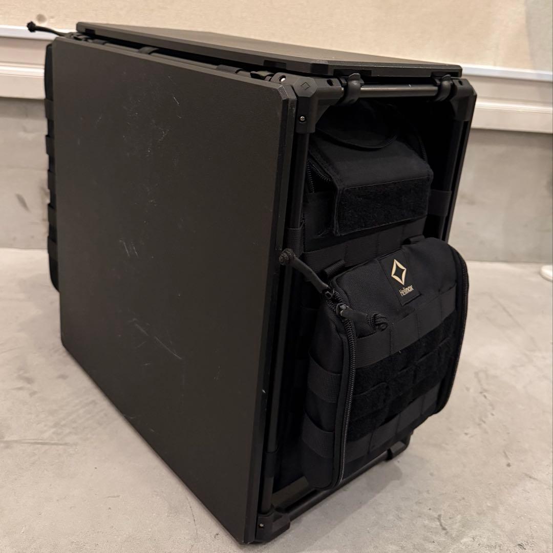 ヘリノックス　フィールドオフィス M / ブラック　その他オプション　テーブル