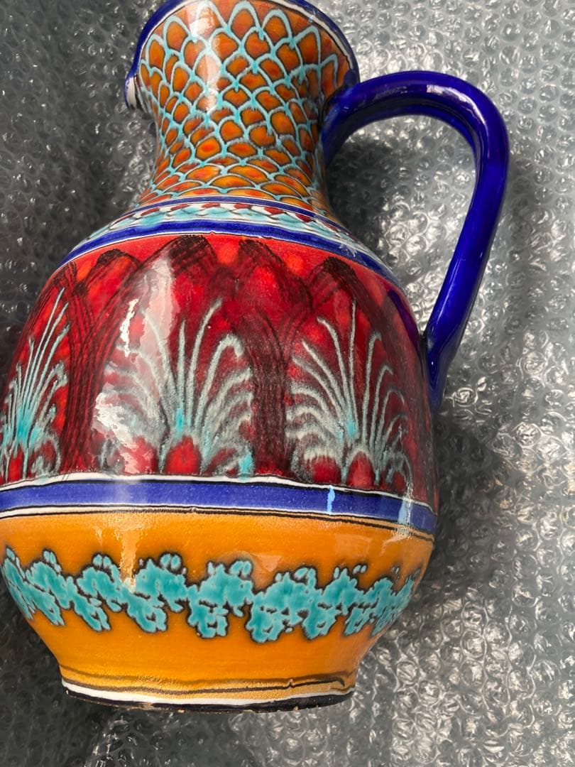 ceramica LAMAGAハンドペイントヴィンテージピッチャー