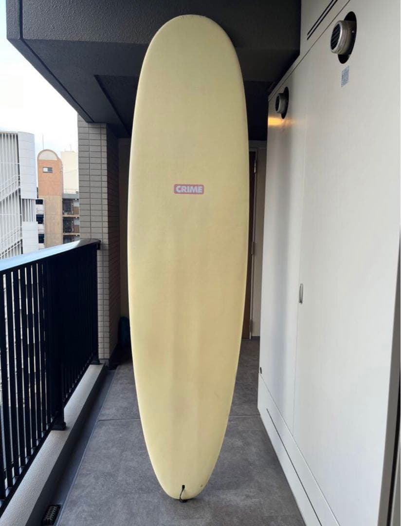 crime サーフボード stubby 7'6 センターフィン付き