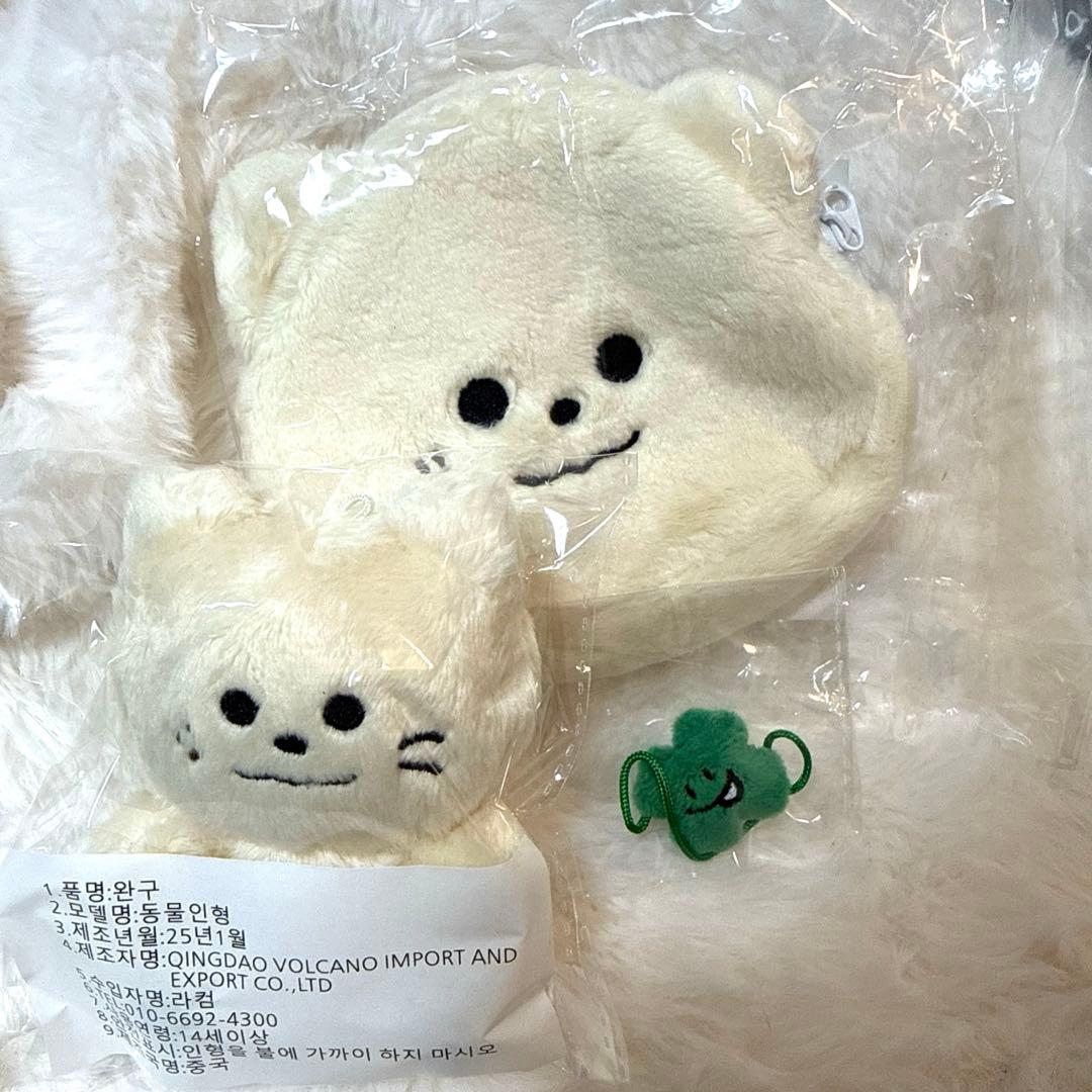 ASTRO ムンビン モッチャビン ぬいぐるみ ポーチ クローバー