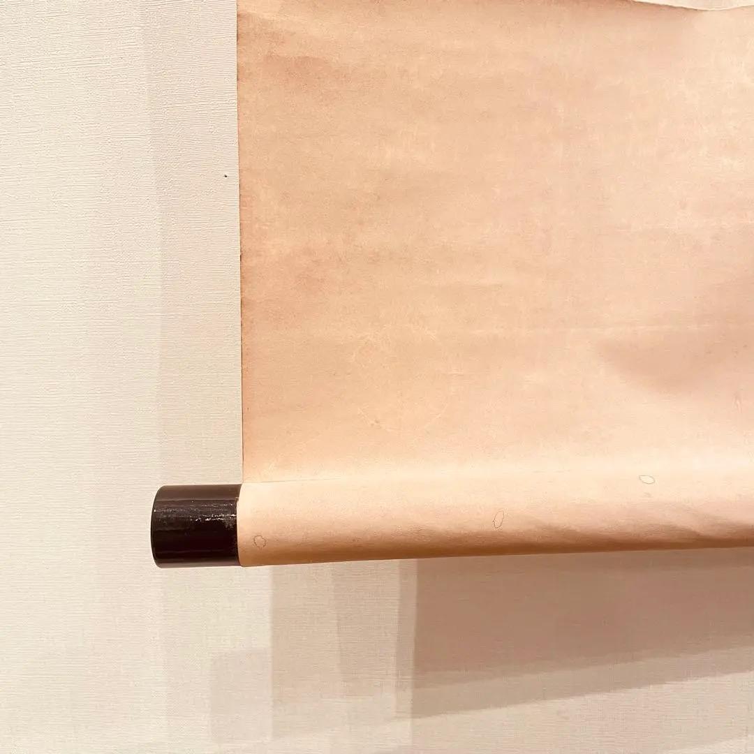 3028 藤井誡堂 「緑毛萬年亀」 共箱 肉筆 紙本 掛軸 臨済宗 大徳寺 禅語