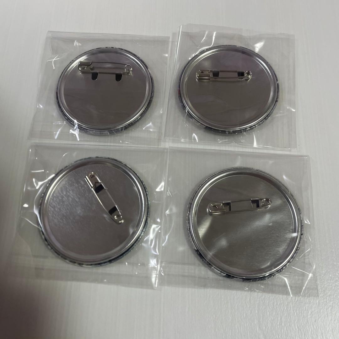 魔道祖師 カフェ 缶バッジ theキャラ 2020年4個セット 忘羨