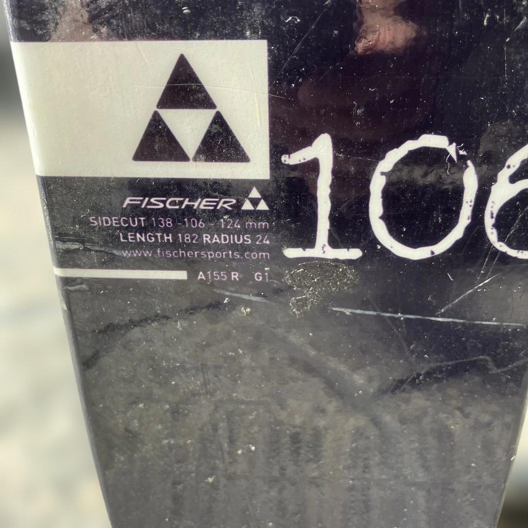 FISCHERフィッシャー　ファットスキー　WATEA 182cm