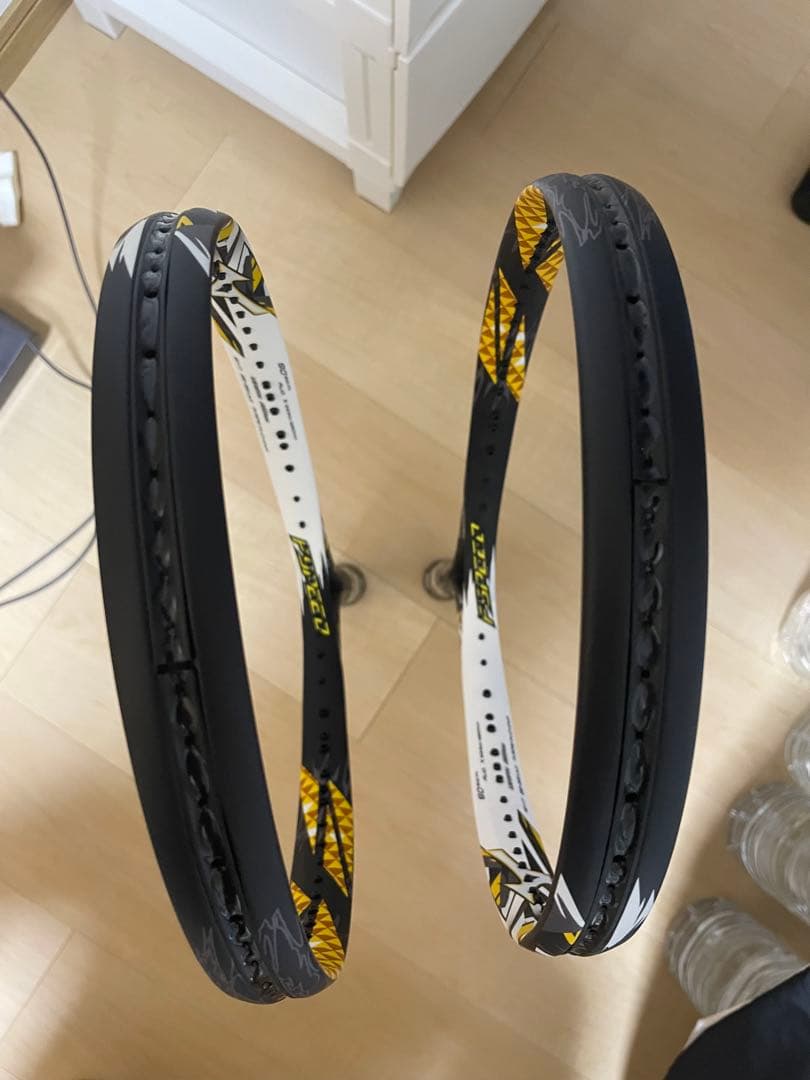 2本　鬼滅の刃 F SPEED V-01 善逸　ソフトテニスラケット