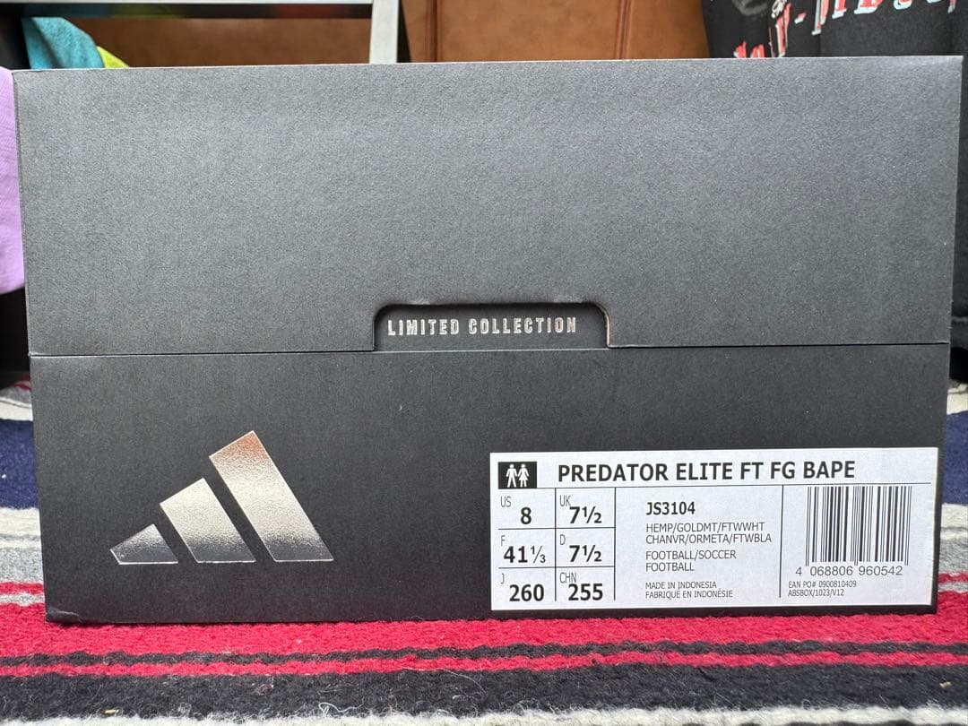 シューズ adidas Predator Elite FT FG BAPE 8
