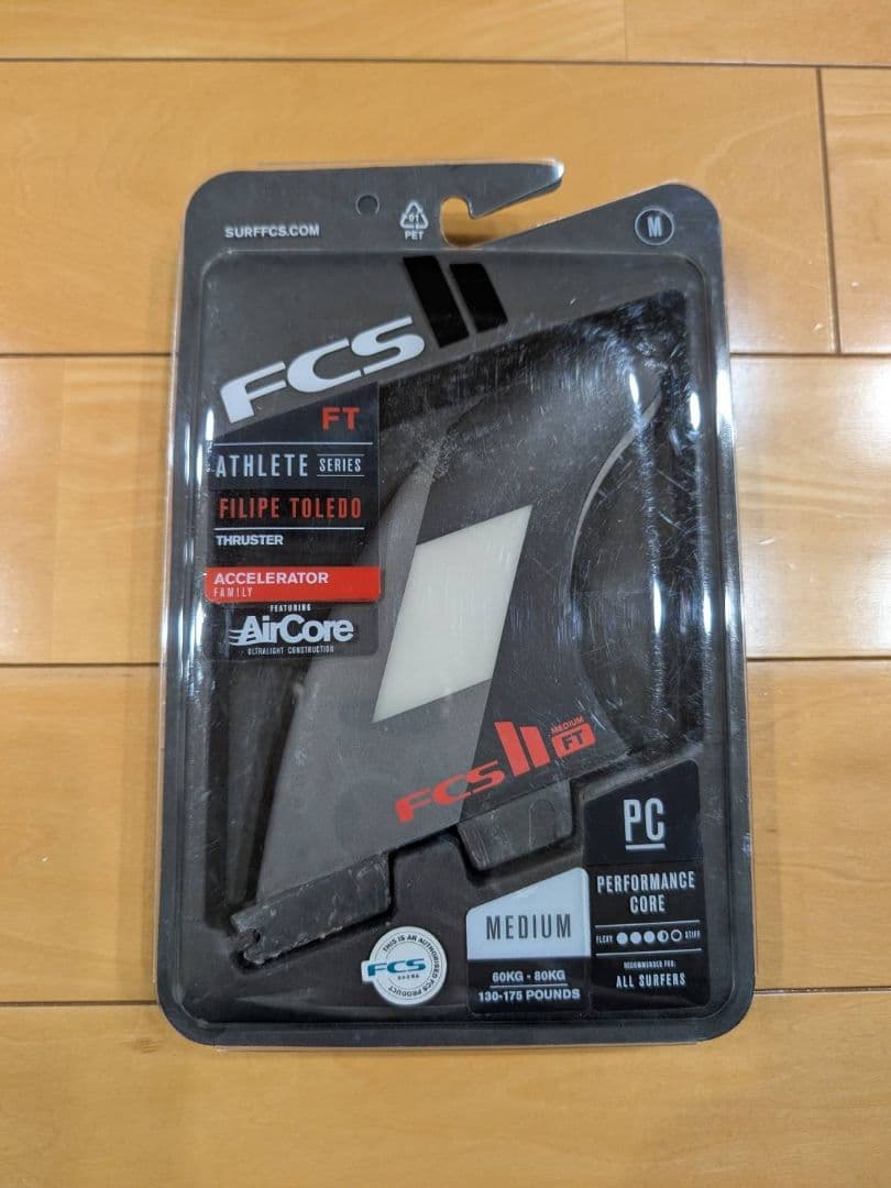 FCS2 FCS II FILIPE TOLEDO TRI FINS 中古美品