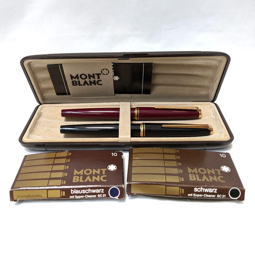 MONT BLANC モンブラン 万年筆セットペン先 585 K14 インク付き