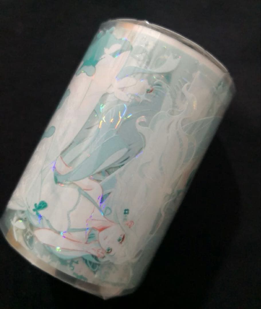 【8461】海外　マステ　5m巻売り　貝殻光マスキングテープ