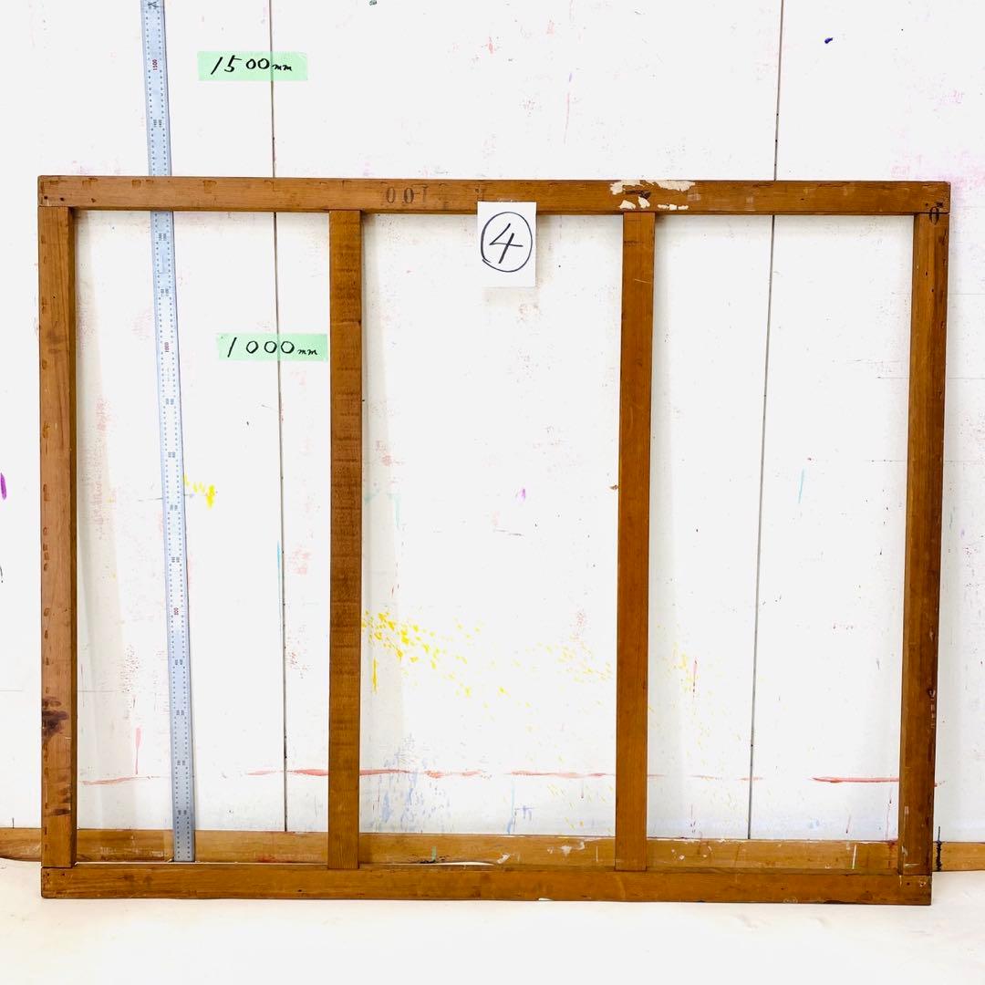 絵画用 木枠 キャンバス枠 F100号 杉材 名古屋彩画堂 良品 送料込み ④