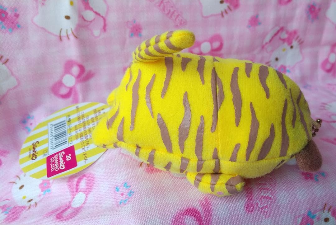 ポムポムプリン　虎　着ぐるみ　ぬいぐるみ　マスコット　トラ