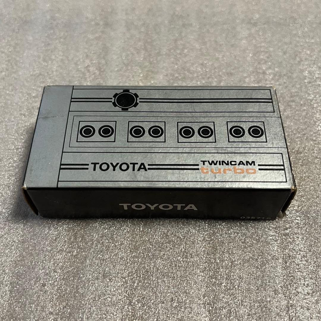 トヨタ純正 3T-GTEU ツインカムターボ エンジン分解模型 ノベルティ 昭和