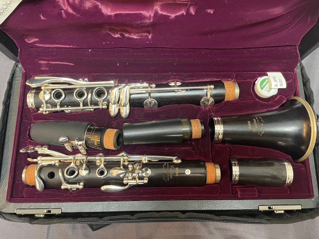 【極美品】ヤマハクラリネットYCL-853iiv ハードケース、付属品等