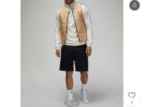 Nike ジョーダンゴルフメンズ ハーフジップ Mサイズ