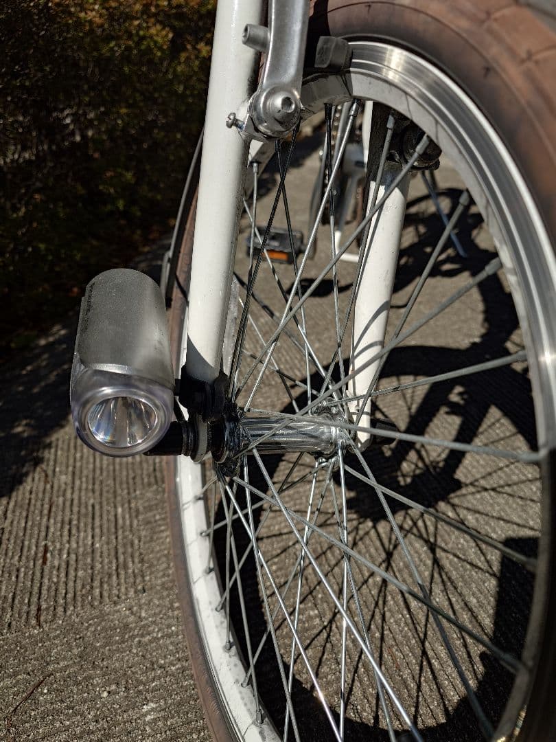 Citroën ホワイト 折りたたみ自転車 7段変速