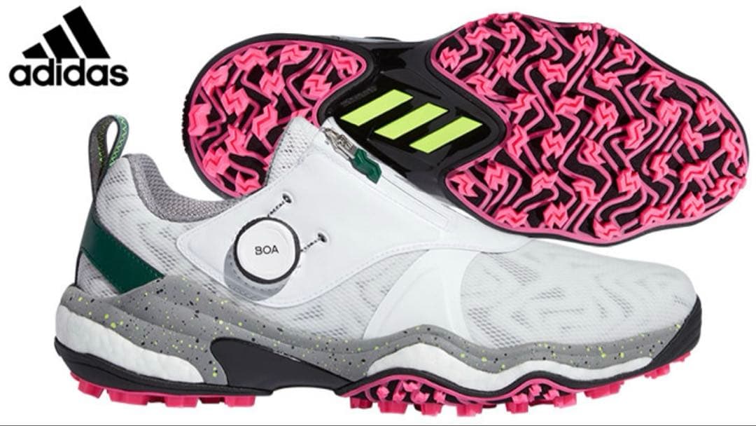 adidas ゴルフシューズ BOAシステム アディダス コードカオス 27cm