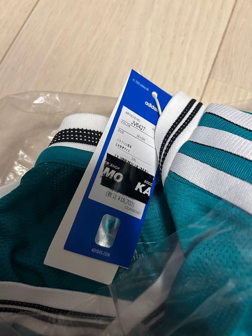 リヴァプール 3rdユニフォーム 3xlサイズ authentic