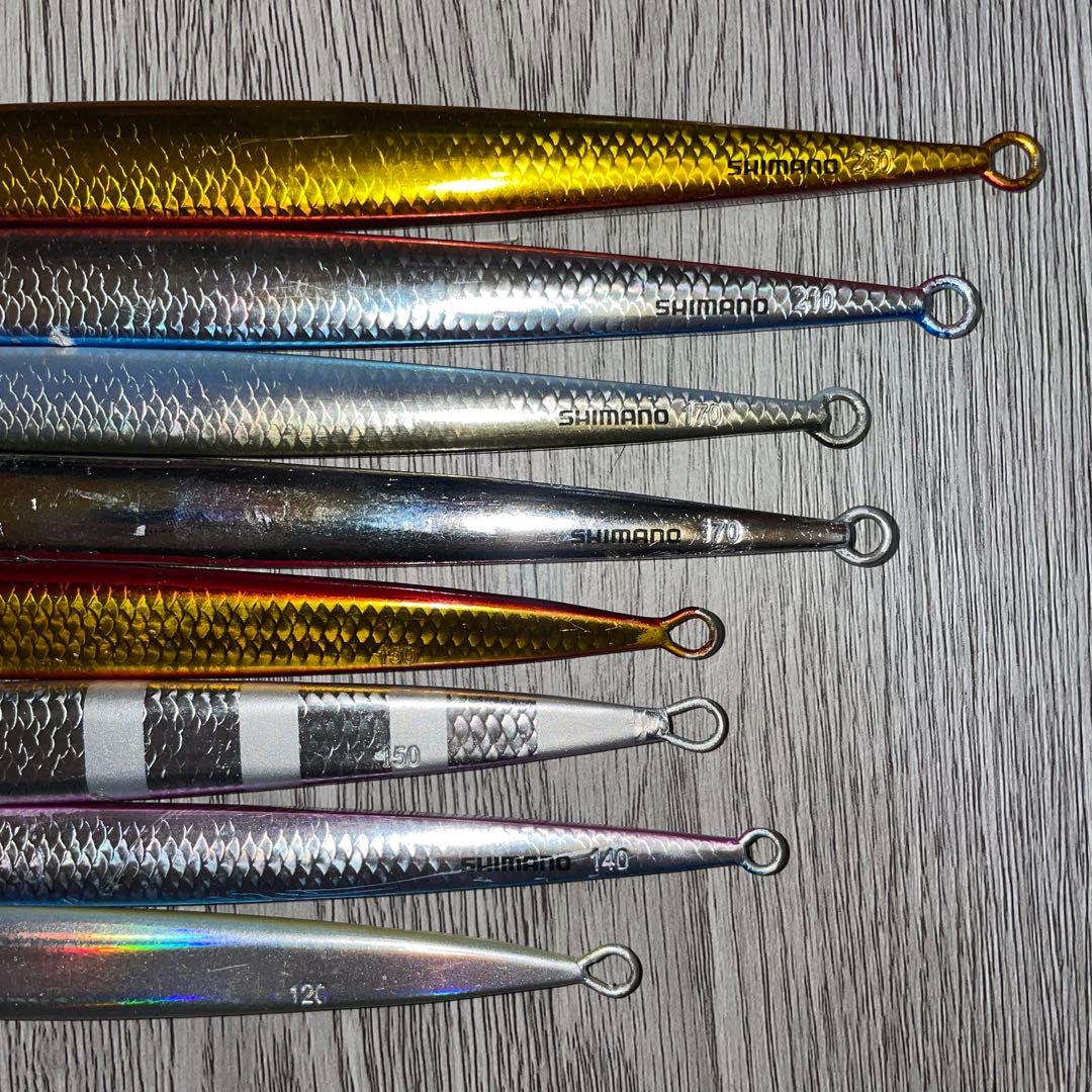 シマノ　メタルジグ　8本セット