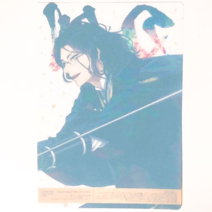 新品★刀剣乱舞【肥前忠広＆南海太郎朝尊】ファミマ★5周年★クリアポスター★セット