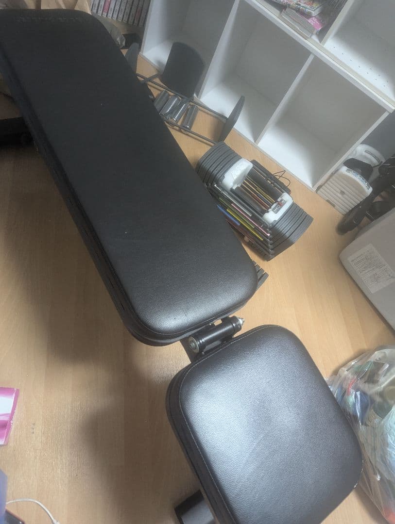 可変式ダンベルセット(41kg×2)とフラットベンチ※引き取り限定