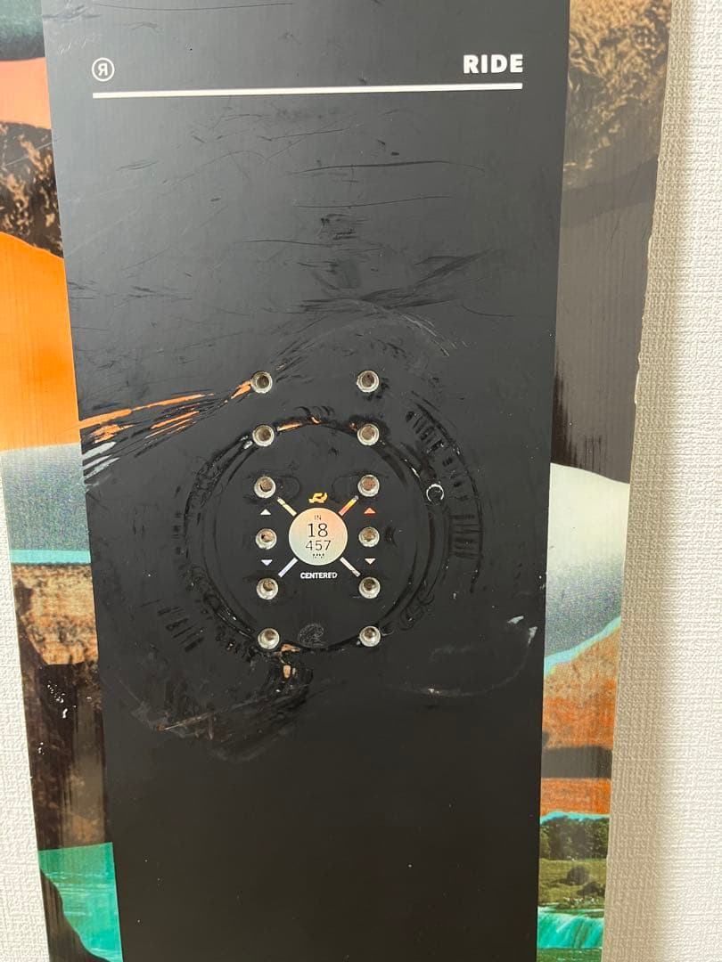 RIDE HEARTBREAKER 143cm スノーボード、FLUXセット