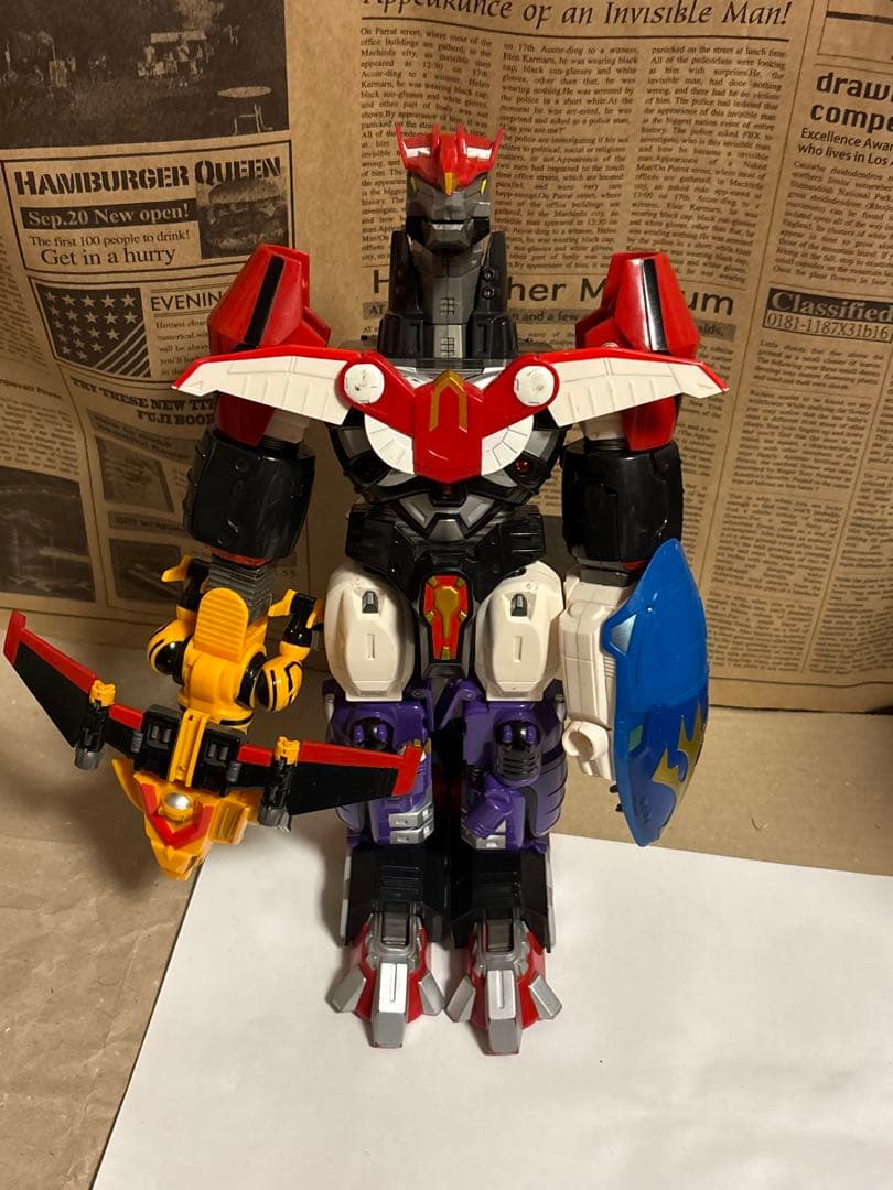 超星神グランセイザー　合神獣王ダイセイザー　東宝 特撮　コナミ