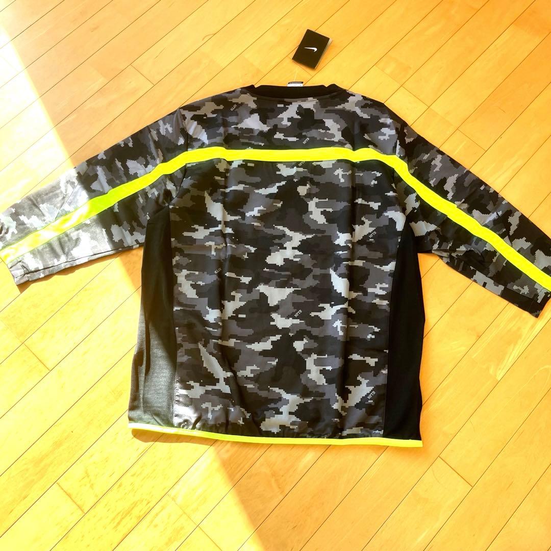 上のみ新品未使用人気カラーNIKEナイキ NFTBピステセットアップカモフラ