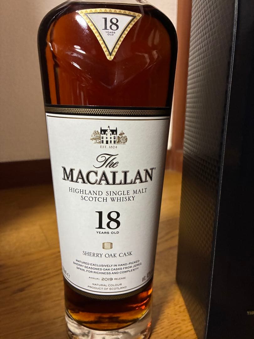 ウイスキー The Macallan18YearsOld 2019RELEASE700ml
