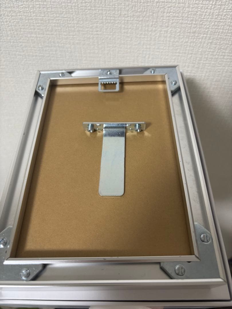 PSA鑑定用ケース　ディスプレイケース　アルミ製　両面透明　壁掛け・卓上 6連