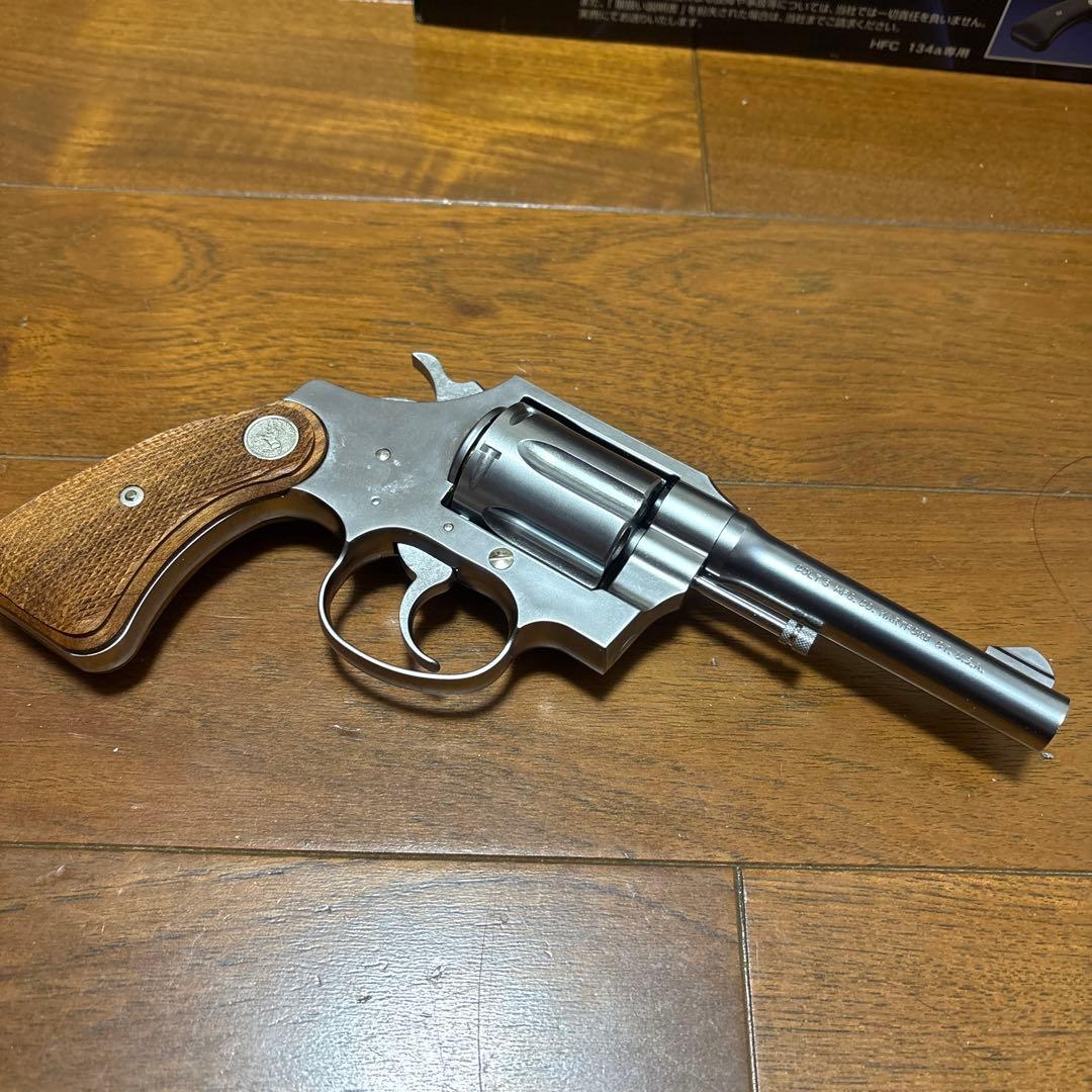 タナカ　コルトポジティブスペシャル　ステンレス　メッキ　リアルウッド　美品