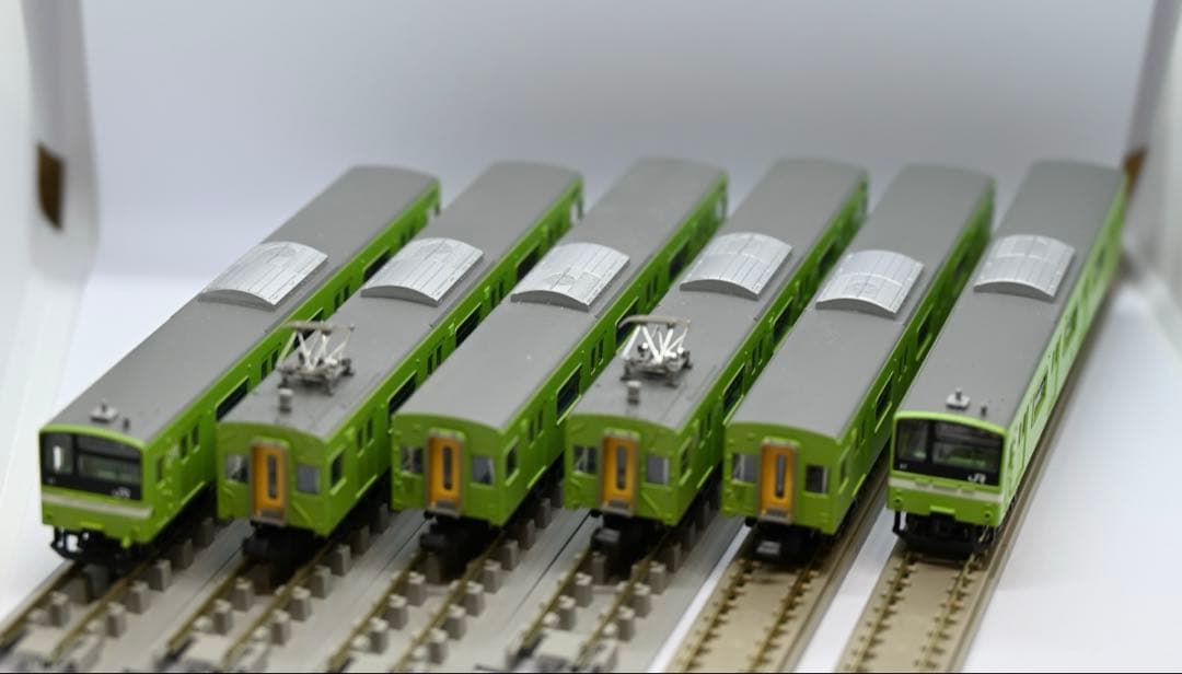 マイクロエース　201系　体質改善工事施工・クーラー交換車　ウグイス　6両セット