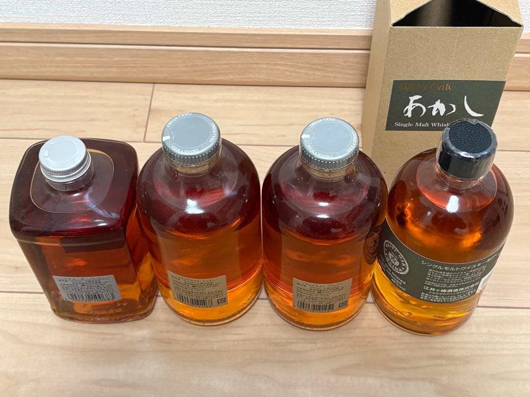 500mlウイスキー4本セット