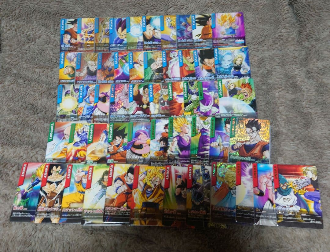 ドラゴンボールZ データカードダス 初期 セミコンプリート セット